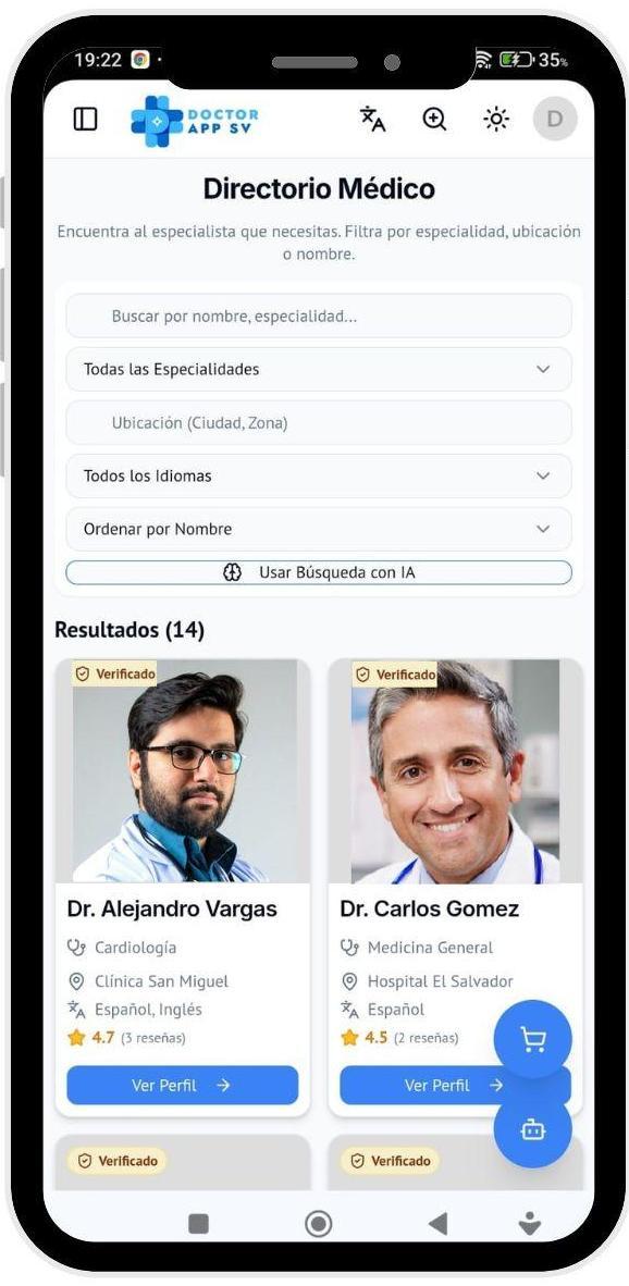 Encuentra el especialista